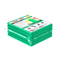 Мешки для мусора 160 л, зеленые, в пачке 10 шт., ПВД, 40 мкм, 900х1100 мм, i-Bag  в Комсомольске-на-Амуре