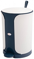 Контейнер для мусора Sтилъ с педалью 7 л синий 7 синий  в Комсомольске-на-Амуре