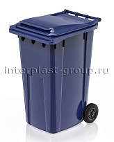 Контейнер для мусора 240 л синий облегченный 240 синий в Комсомольске-на-Амуре Контейнер для мусора 240 л синий облегченный 240 синий в Комсомольске-на-Амуре