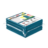 Мешки для мусора 160 л, светло-синие, в пачке 10 шт., ПВД, 40 мкм, 900х1100 мм, i-Bag  в Комсомольске-на-Амуре