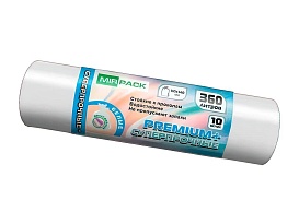 Мешки для мусора 360 л, белые, в рулоне 10 шт., ПВД 65 мкм, 1400х1000 мм, PREMIUM+, 3601015302 в Комсомольске-на-Амуре Мешки для мусора 360 л, белые, в рулоне 10 шт., ПВД 65 мкм, 1400х1000 мм, PREMIUM+, 3601015302 в Комсомольске-на-Амуре