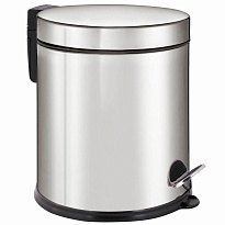 Ведро-контейнер для мусора урна с педалью LAIMA Classic Plus, 5 л, зеркальное в Комсомольске-на-Амуре Ведро-контейнер для мусора урна с педалью LAIMA Classic Plus, 5 л, зеркальное в Комсомольске-на-Амуре