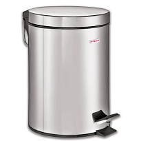 Ведро-контейнер для мусора (урна) с педалью LAIMA Classic, 5 л, зеркальное, нержавеющая сталь, со съемным внутренним ведром в Комсомольске-на-Амуре Ведро-контейнер для мусора (урна) с педалью LAIMA Classic, 5 л, зеркальное, нержавеющая сталь, со съемным внутренним ведром в Комсомольске-на-Амуре