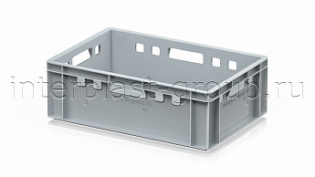 Ящик для мяса и колбасных изделий Е-2 серый  в Комсомольске-на-Амуре