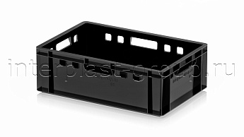 Ящик для мяса и колбасных изделий Е-2 черный  в Комсомольске-на-Амуре