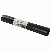 Мешки для мусора 240 л, черные, в рулоне 10 шт., ПВД 50 мкм, 1400х900 мм, LAIMA, 605337  в Комсомольске-на-Амуре