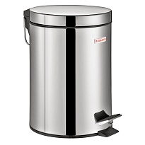 Ведро-контейнер для мусора (урна) с педалью LAIMA Classic, 3 л, со съемным внутренним ведром  в Комсомольске-на-Амуре