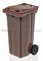 Мусорный контейнер 120 л коричневый 120 коричневый в Комсомольске-на-Амуре Мусорный контейнер 120 л коричневый 120 коричневый в Комсомольске-на-Амуре
