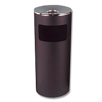 Урна металлическая с пепельницей, Титан, 29 л, черная, оцинкованная сталь в Комсомольске-на-Амуре Урна металлическая с пепельницей, Титан, 29 л, черная, оцинкованная сталь в Комсомольске-на-Амуре