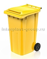 Контейнер для мусора 240 л желтый облегченный 240 желтый в Комсомольске-на-Амуре Контейнер для мусора 240 л желтый облегченный 240 желтый в Комсомольске-на-Амуре
