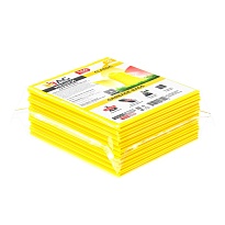 Мешки для мусора 160 л, желтые, в пачке 10 шт., ПВД, 40 мкм, 900х1100 мм, i-Bag в Комсомольске-на-Амуре Мешки для мусора 160 л, желтые, в пачке 10 шт., ПВД, 40 мкм, 900х1100 мм, i-Bag в Комсомольске-на-Амуре