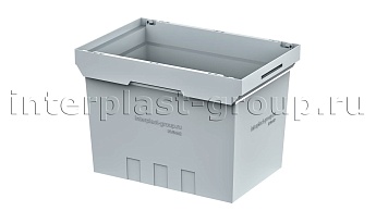 Вкладываемый контейнер KV 6442 серый  в Комсомольске-на-Амуре